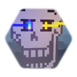 Dustbelief  Papyrus Head Sprite