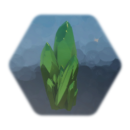 Green Crystal Formation