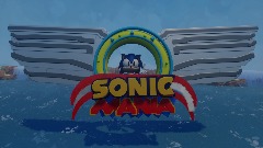 Sonic mania Title screen