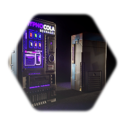 Hypno-cola Vending machine | JG