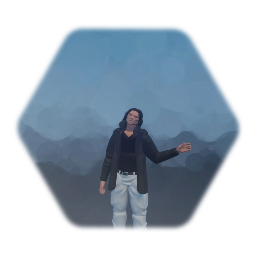 Tommy wiseau with emotes and rigged face