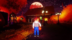 monster house the video game! - scene - 3 WIP!