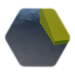 YellowBrick 1 x 3 brick angeled (flip vertically for inverted)