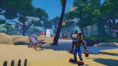 A New Spin : a crash bandicoot Level