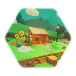 Remix de Modelo de Arte Jardim de Boas-vindas