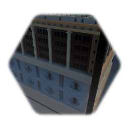 City Building Metropolitan with Roof