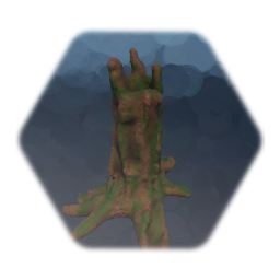 Large Mossy Tree Stump