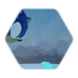 Sonic from Sonic riders (remix 0.1)