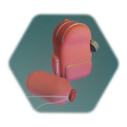 Survival  Backpack and sleeping bag