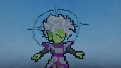 Zamasu Gattai Pixel Art (Dragon Ball Super)
