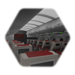 Commercial Plane interior