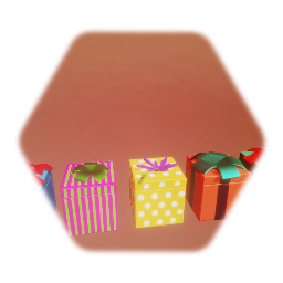 Wrapped gifts