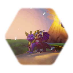 Spyro and Cynder