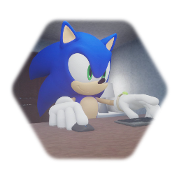 Evil Walks In On Sonic play sonic frontiers