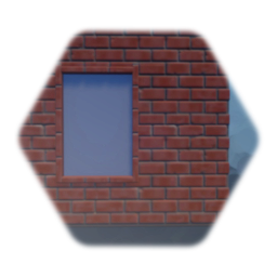 Medium Brick Wall Window