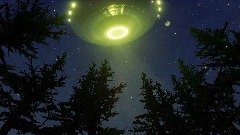 The light in the sky...