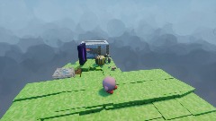 Kirby in minecraft