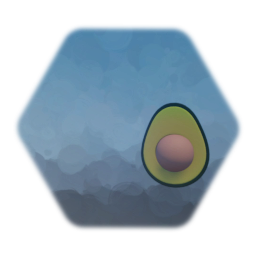 Avocado half