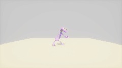 Purple rainbow friend