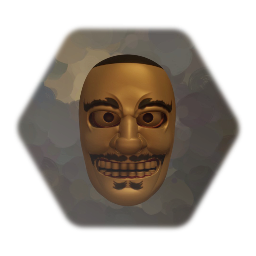 Japanese Tsurimanako Noh Mask