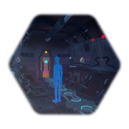 Sci-fi corridor