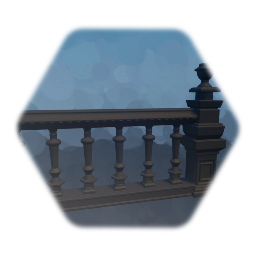 Wooden balustrade A