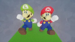 Remix of My Mario and Luigi sculptures