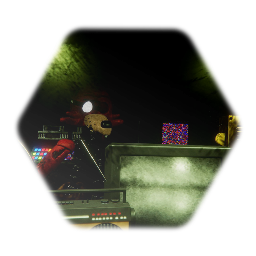 <clue>Classic Foxy The Pirate (fnaf abandoned)