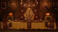 Dinner Table Halloween