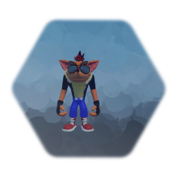 Crash Bandicoot (Warped Biker)