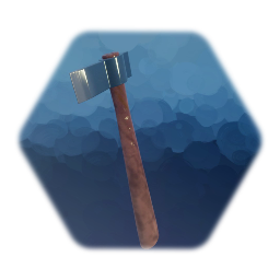 Wood chopping axe