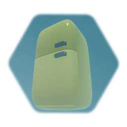 Green stylised fridge