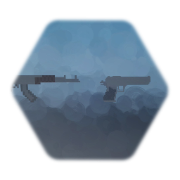 Pixelated guns