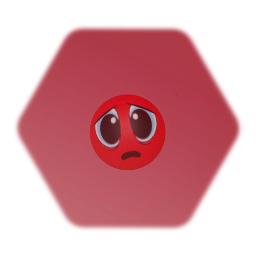 Distressed Red Ball