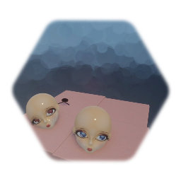 Victorian Doll Heads 