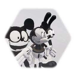 Mickey,Oswald And Felix .AVI chromatic's