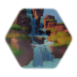 Desert Waterfall