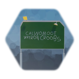 Hello Neighbor Raven Brooks Sign