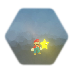 Super Mario With Working Star Power Up