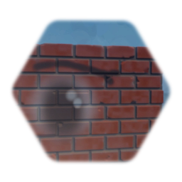 Large Brick Wall Eye Graffiti Right