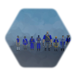 Team Fortress 2 blu team without map