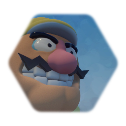 Wario puppet with death animation