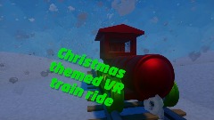 Christmas themed VR train ride