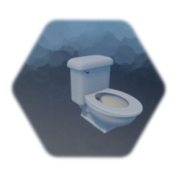 Commode - Toilet - White