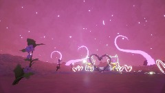 Cutie pink Spring kawaii evening