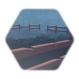 Modular Wooden Fence