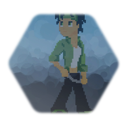 Pixel art Jade (Beyond Good & Evil)