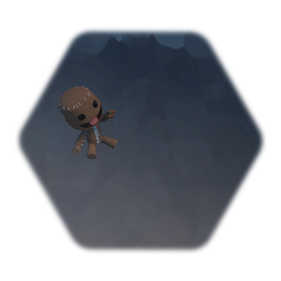 Sackboy LittleBigPlanet 3D Pose 2