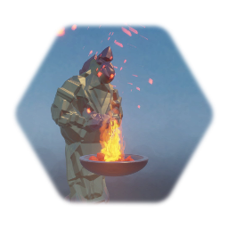 Weird Statue 2d Assets