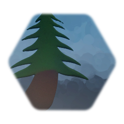 Pine Tree Cutout